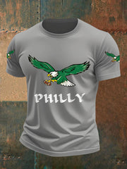 Men's Football Fans Lovers Gameday Casual Tee