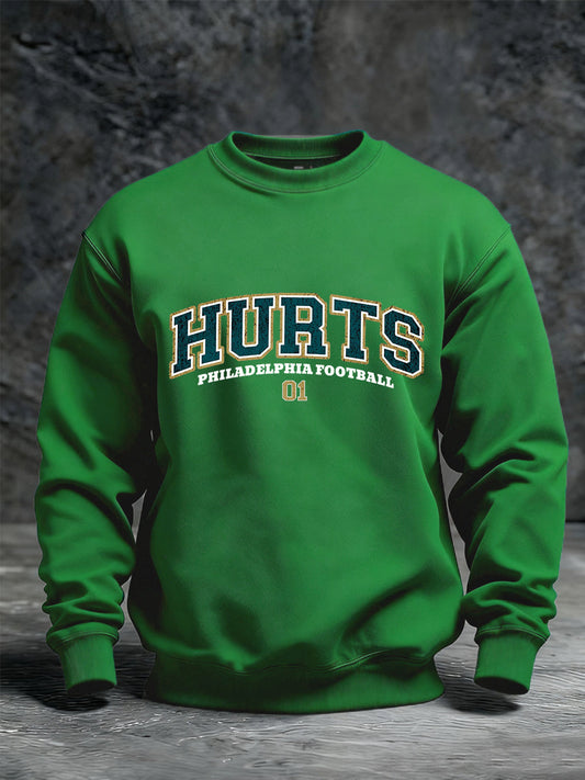 Men's Jalen Hurts Philadelphia Football Fans Lovers Gameday Casual Sweatshirt