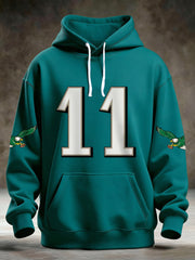Men's Philadelphia Football Fans Lovers Gameday Casual Hoodie