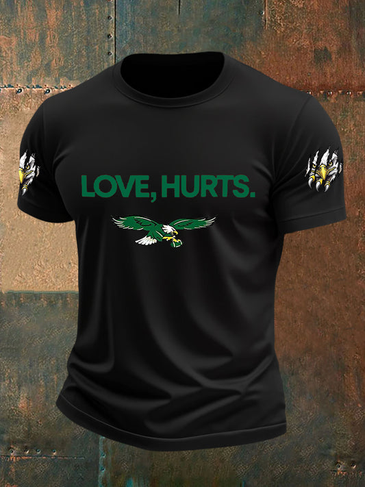 Men's Football Fans Lovers Gameday Short Sleeve T-shirt
