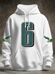 Men's Philadelphia Football Fans Lovers Gameday Casual Hoodie