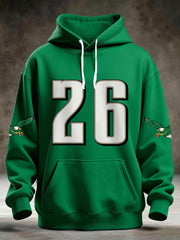 Men's Philadelphia Football Fans Lovers Gameday Casual Hoodie