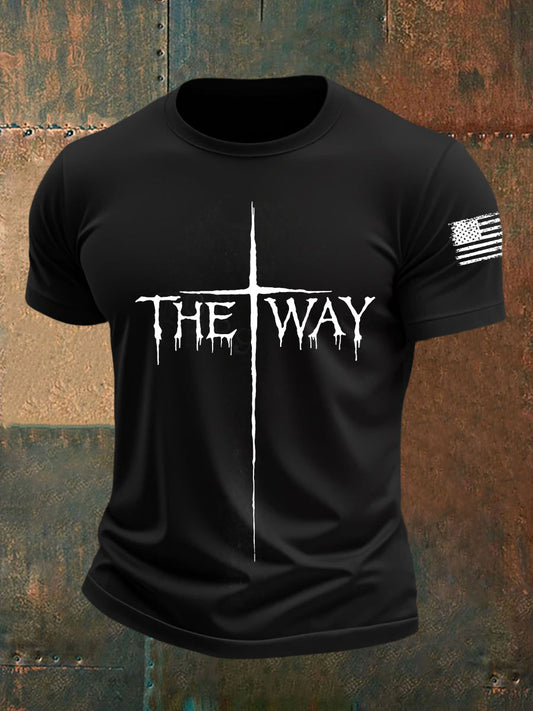 Men's The Way Cross Short-sleeved T-shirt