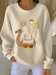 Women's Christmas Jesus Birth Sweatshirts