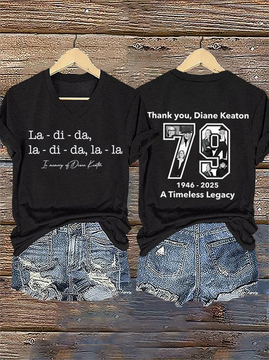 Women's La-di-da,la-di-da,la la Short Sleeve T-Shirt