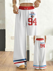 Women's Bunny Football Music Lover Printed Pants