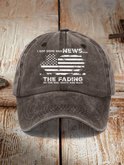 I Got Some Bad News The Fading Of The Red White And Blue Hat