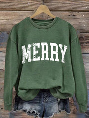 Women's Merry Christmas Casual Sweatshirt
