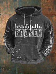 Men's Country Music Print Casual Hoodie