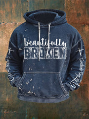 Men's Country Music Print Casual Hoodie