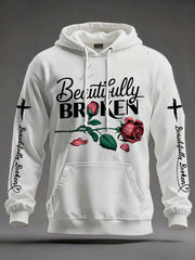 Men's Country Music Print Casual Hoodie