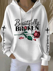 Women's Country Music Print Casual Hoodie