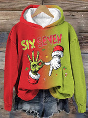 Women's Funny 67 Six Seven Meme Christmas Print