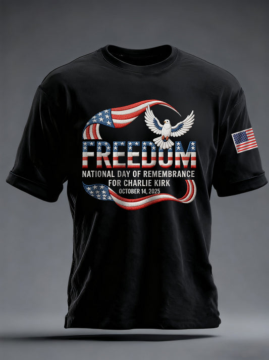 Men's Charlie Kirk National Day Of Remembrance Tee