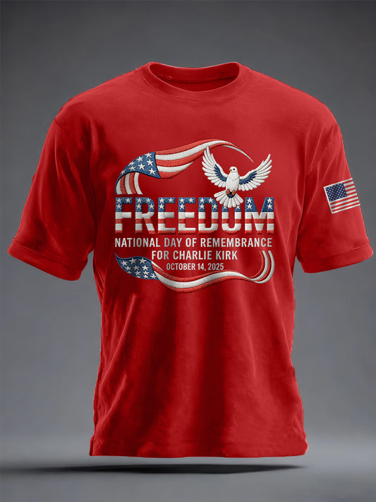 Men's Charlie Kirk National Day Of Remembrance Tee