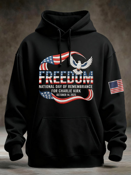 Men's Charlie Kirk National Day Of Remembrance Hoodie