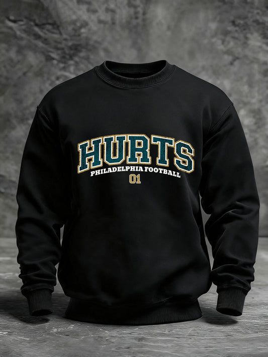 Men's Jalen Hurts Philadelphia Football Fans Lovers Gameday Casual Sweatshirt