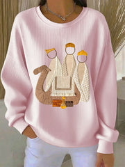 Women's Christmas Jesus Birth Sweatshirts