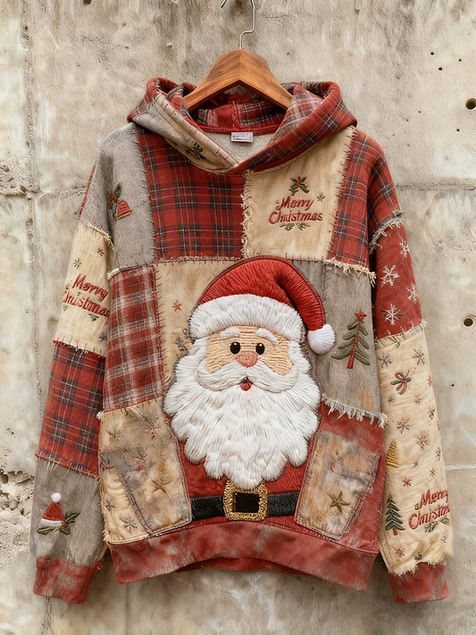 Women's Merry Christmas Art Hoodie