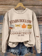 Women's Stars Hollow 1779 Print Sweatshirt