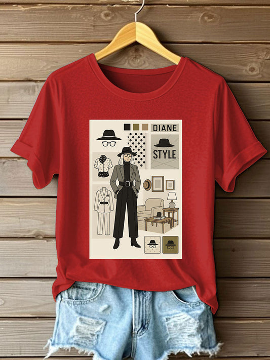 Women's Tribute To Diane Short Sleeve T-Shirt