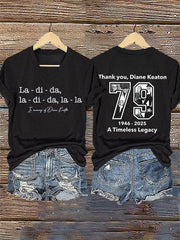 Women's La-di-da,la-di-da,la la Short Sleeve T-Shirt