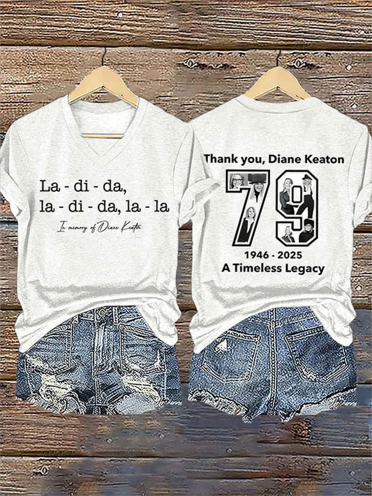 Women's La-di-da,la-di-da,la la Short Sleeve T-Shirt
