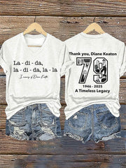 Women's La-di-da,la-di-da,la la Short Sleeve T-Shirt
