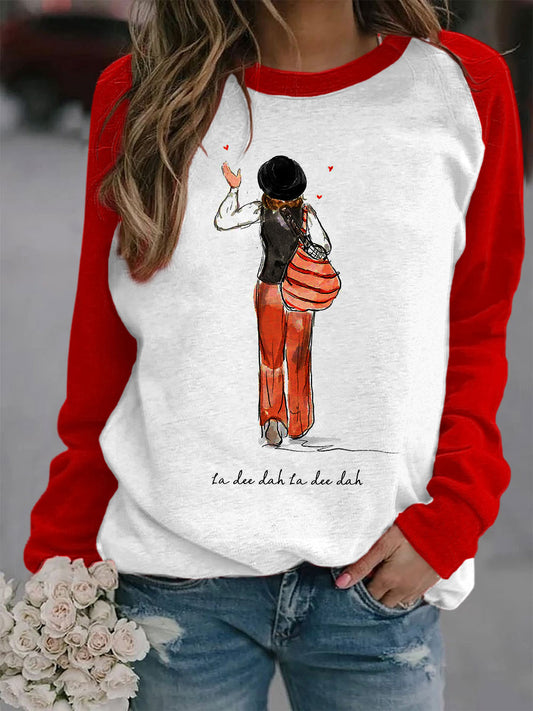 Women's La-di-da,la-di-da,la la sweatshirt