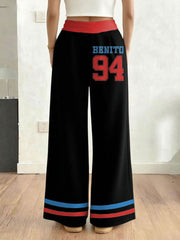 Women's Bunny Football Music Lover Printed Pants