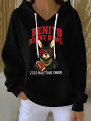 Women's Bunny Bowl Halftime Show Hoodie