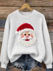 Women's Santa Claus Print Casual Top