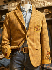 Men's Autumn Art Printed Jacket