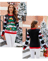 Women's Christmas Casual Knitted Sweater