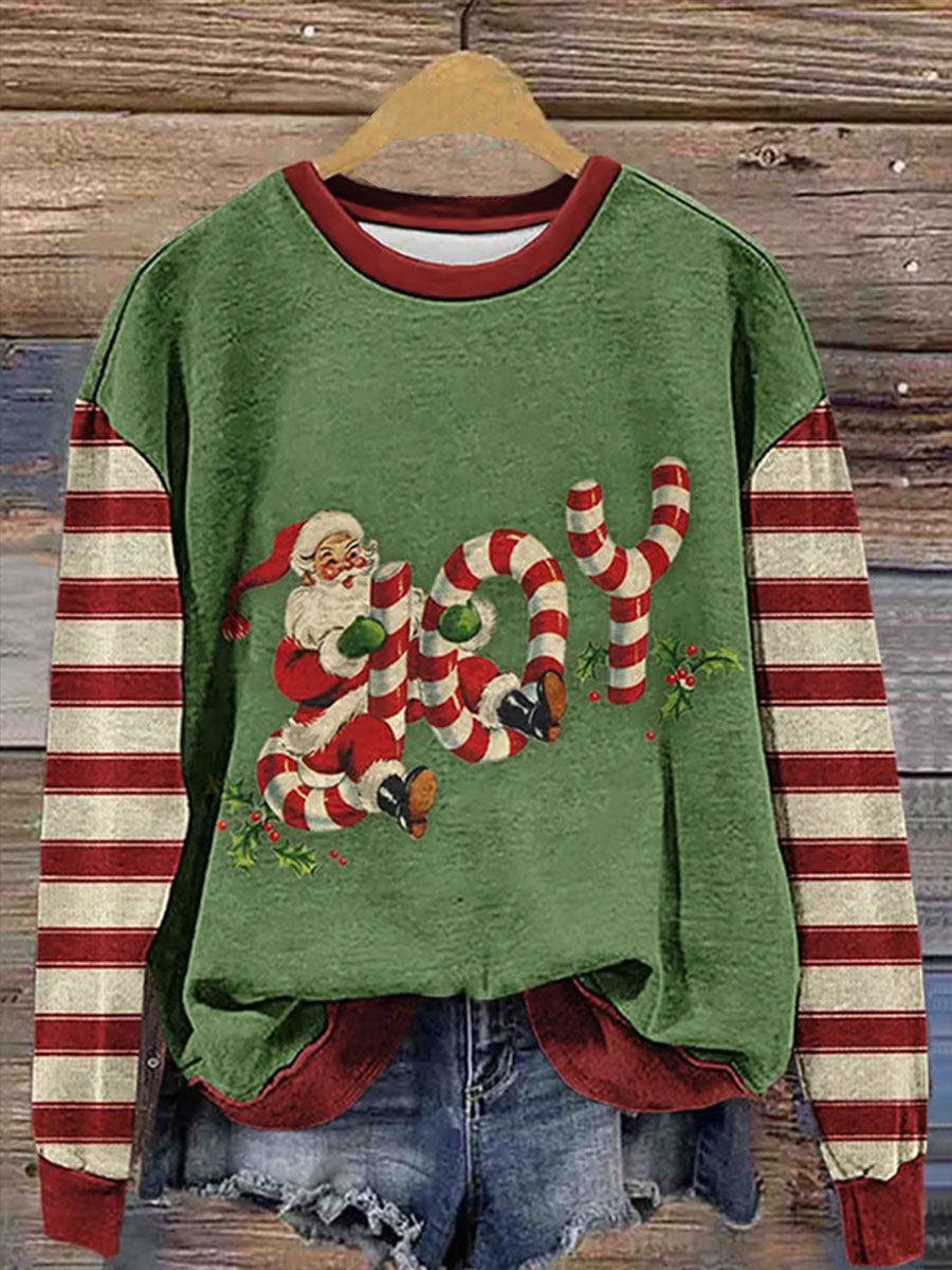 Women's Cute Santa Claus Sweatshirt