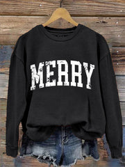 Women's Merry Christmas Casual Sweatshirt