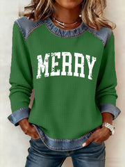 Women's Merry Christmas Casual Sweatshirt
