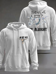 Men's Country Music Print Casual Hoodie